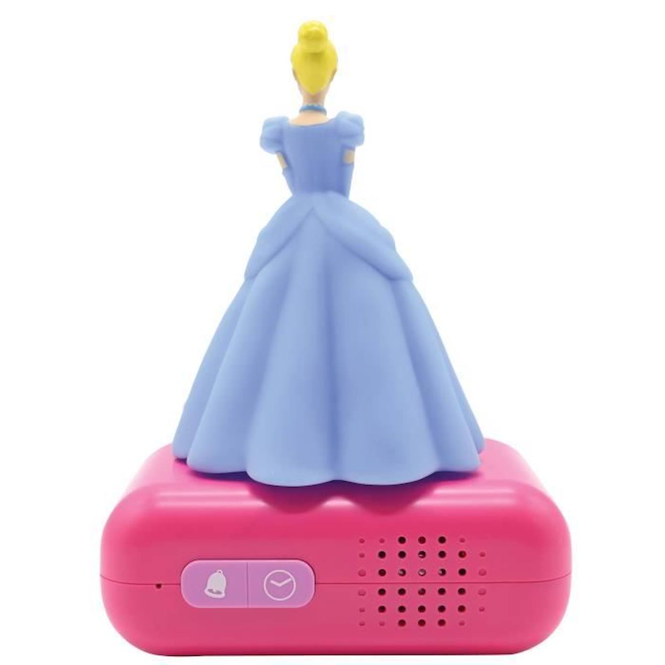 Un magnifique design avec Cendrillon qui s'éclaire pendant quelques minutes en appuyant dessus. rose