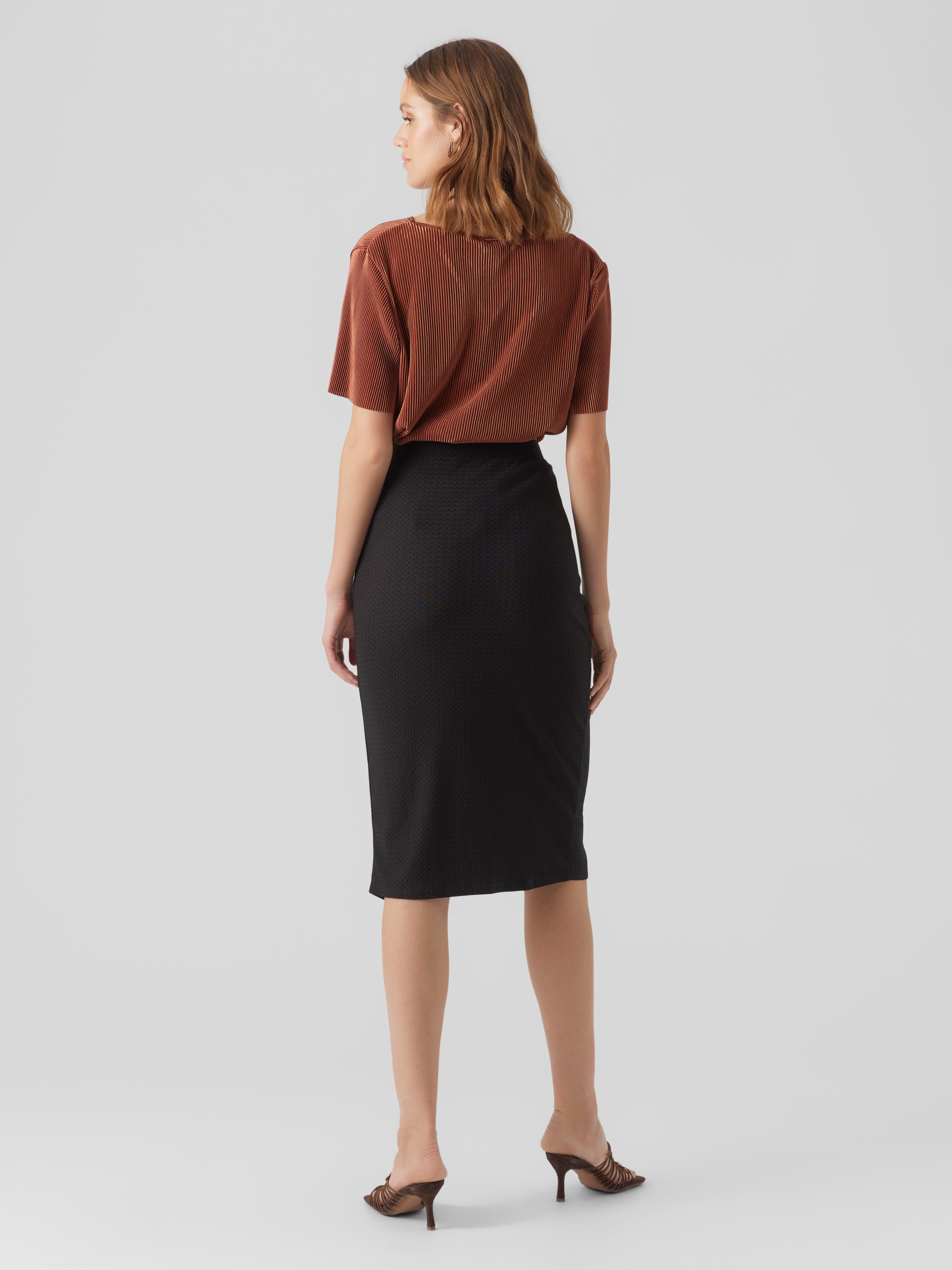 VMJONA Hohe Taille Langer Rock
