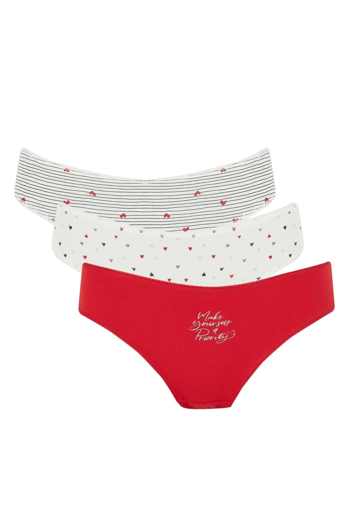 DeFacto  Fall In Love 3er-Pack Slips