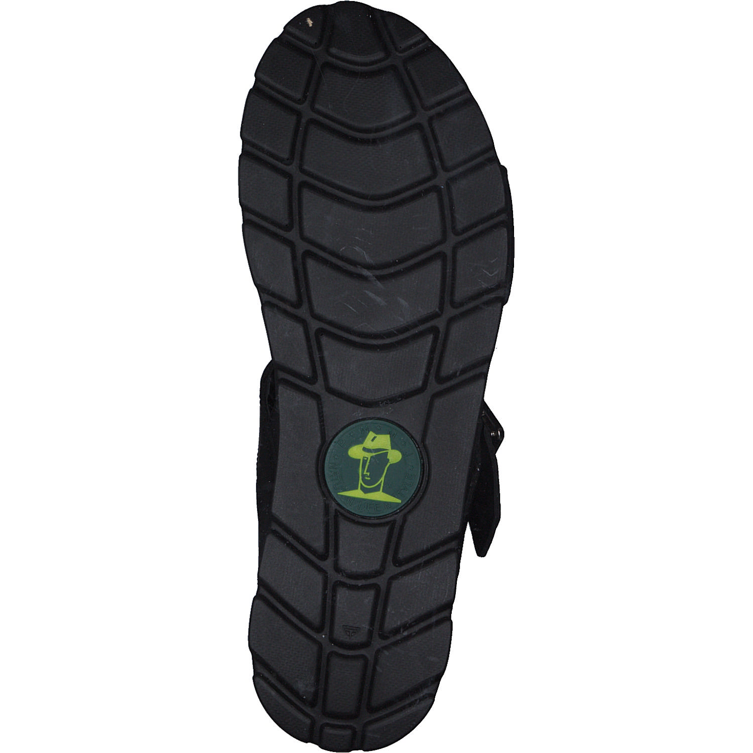 Panama Jack Sandy B, Keilsandaletten, Damen, negro black