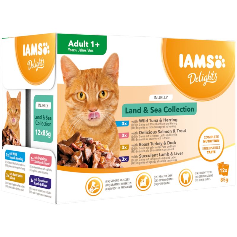 IAMS Delights Adult Land & Sea Mix zu TOP-Preisen