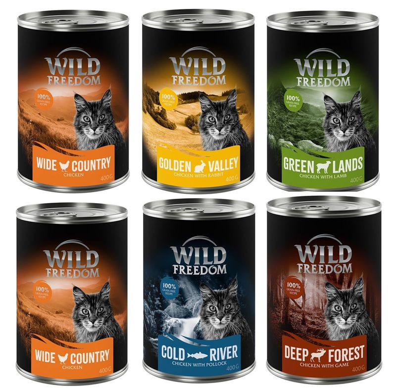 Sparpaket Wild Freedom Adult 24 x 400 g zu TOP-Preisen | bitiba %