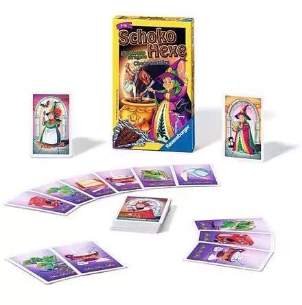 Schoko Hexe - Reisespiel ab 5 Jahren