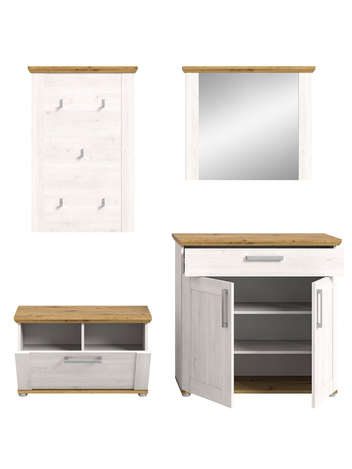 ebuy24 Garderobenmöbel Verona Lärche 183 x 37 cm günstig kaufen onesize