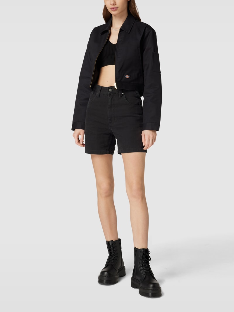 Shorts im 5-Pocket-Design Modell 'DUCK CANVAS' in schwarz