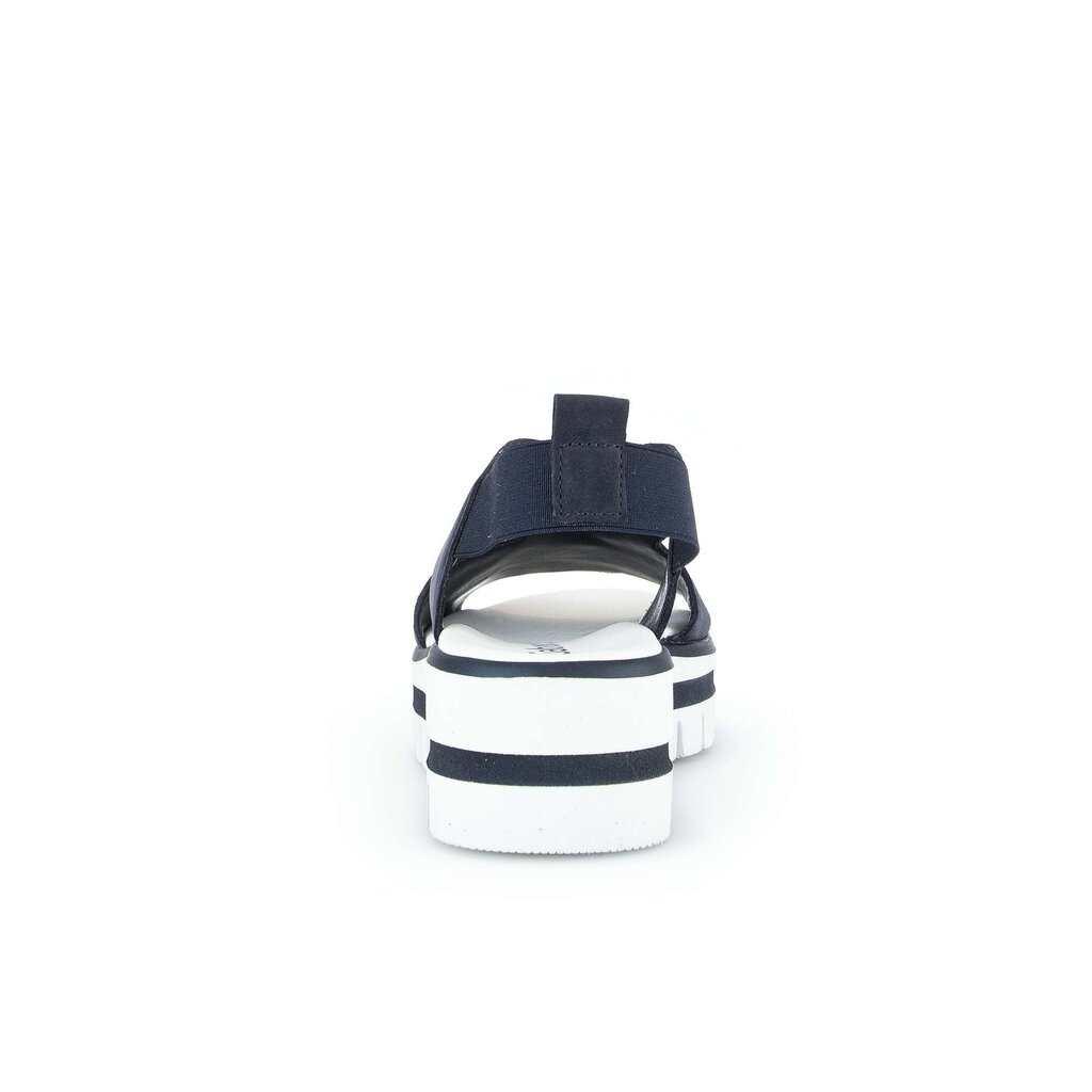 Gabor fashion Plateau Sandale blau