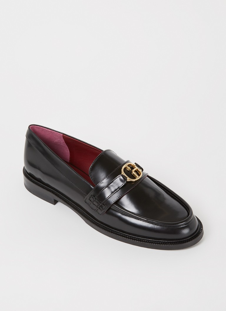Claudie Pierlot Fach ādas loafer