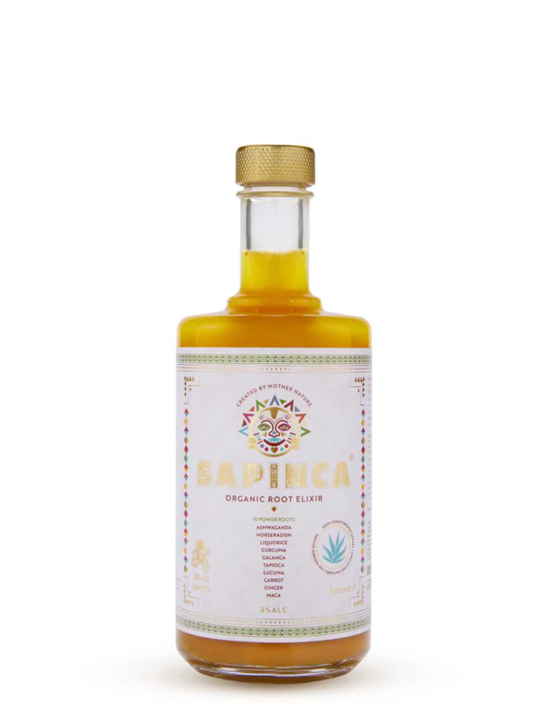 Sapinca : Organic Root Elixir - Gueule de joie 0° |  50 cl