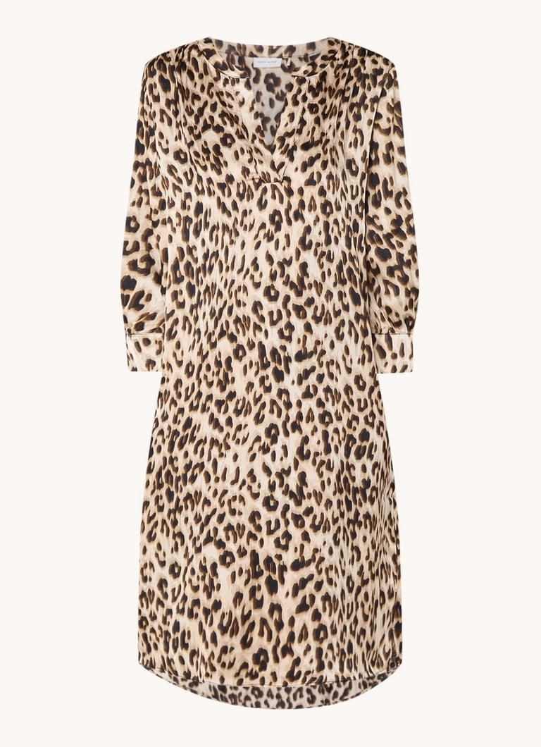 Robe tunique courte Gerry Weber à imprimé léopard et poches latérales