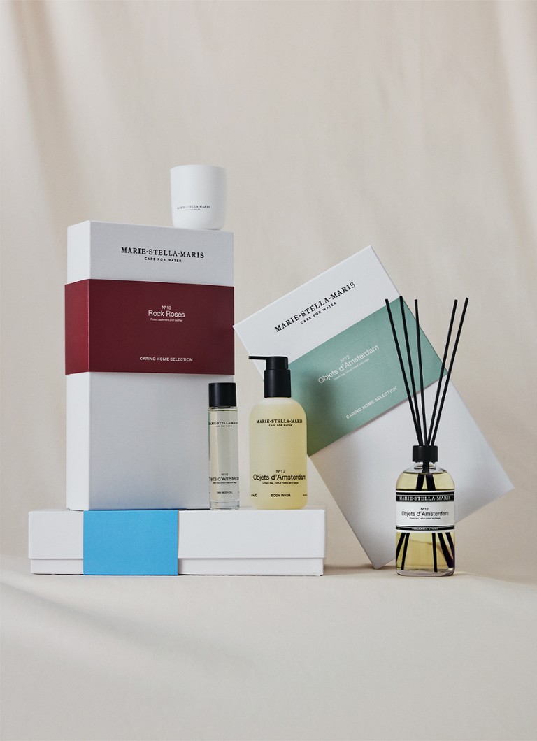 Marie-Stella-Maris Objets d'Amsterdam Caring Home Selection - fragrance and care set
