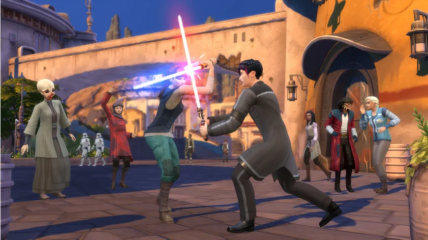 Die Sims 4 + Star Wars: Reise nach Batuu Add-On (CIAB) Bundle