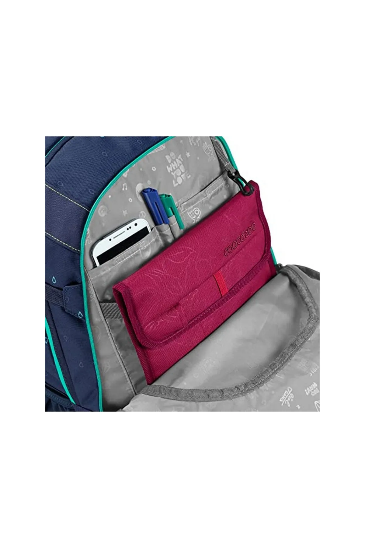 Coocazoo  Rucksack - Blau - Unifarben