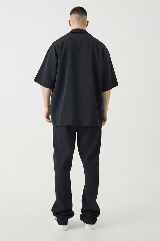Tall Slim-Fit Schlaghose mit elastischem Bund