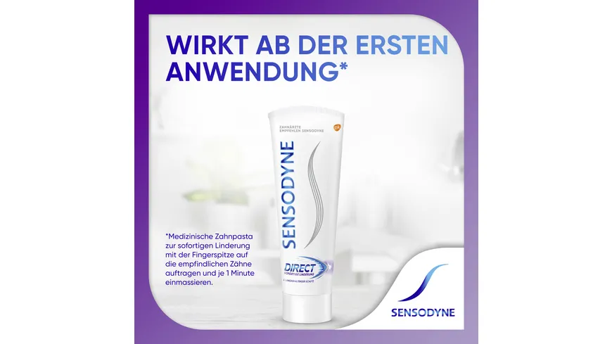 Sensodyne Direct Zahncreme 75 ml