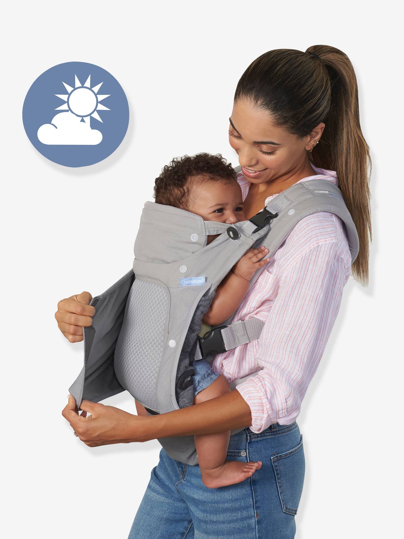 Infantino Babytrage IN SEASON INFANTINO - grau