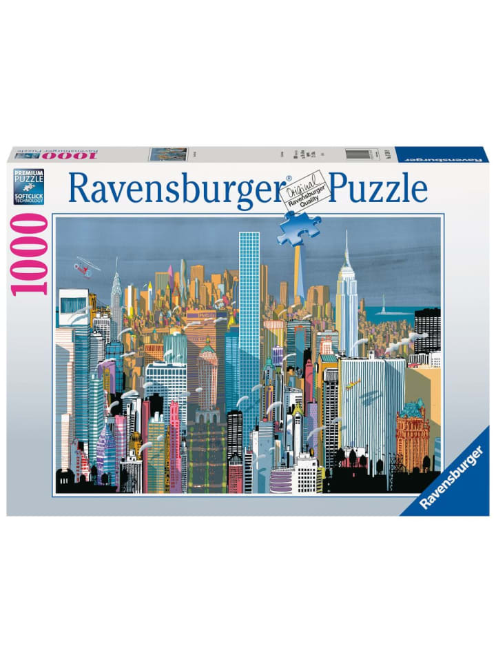 Ravensburger Puzzle I am New York 1000 Teile, ab 14 Jahre günstig kaufen onesize