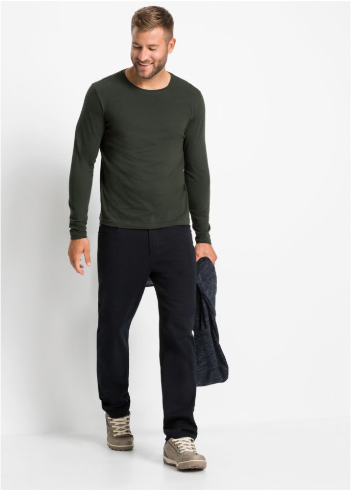 Langarmshirt (3er Pack)