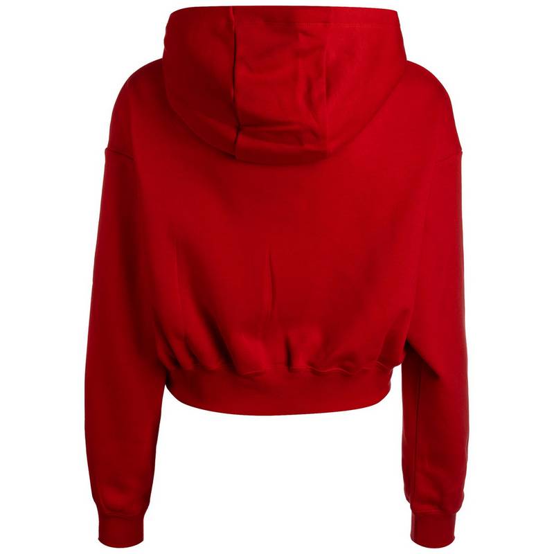 Nike Club Fleece Crop Hoodie Damen