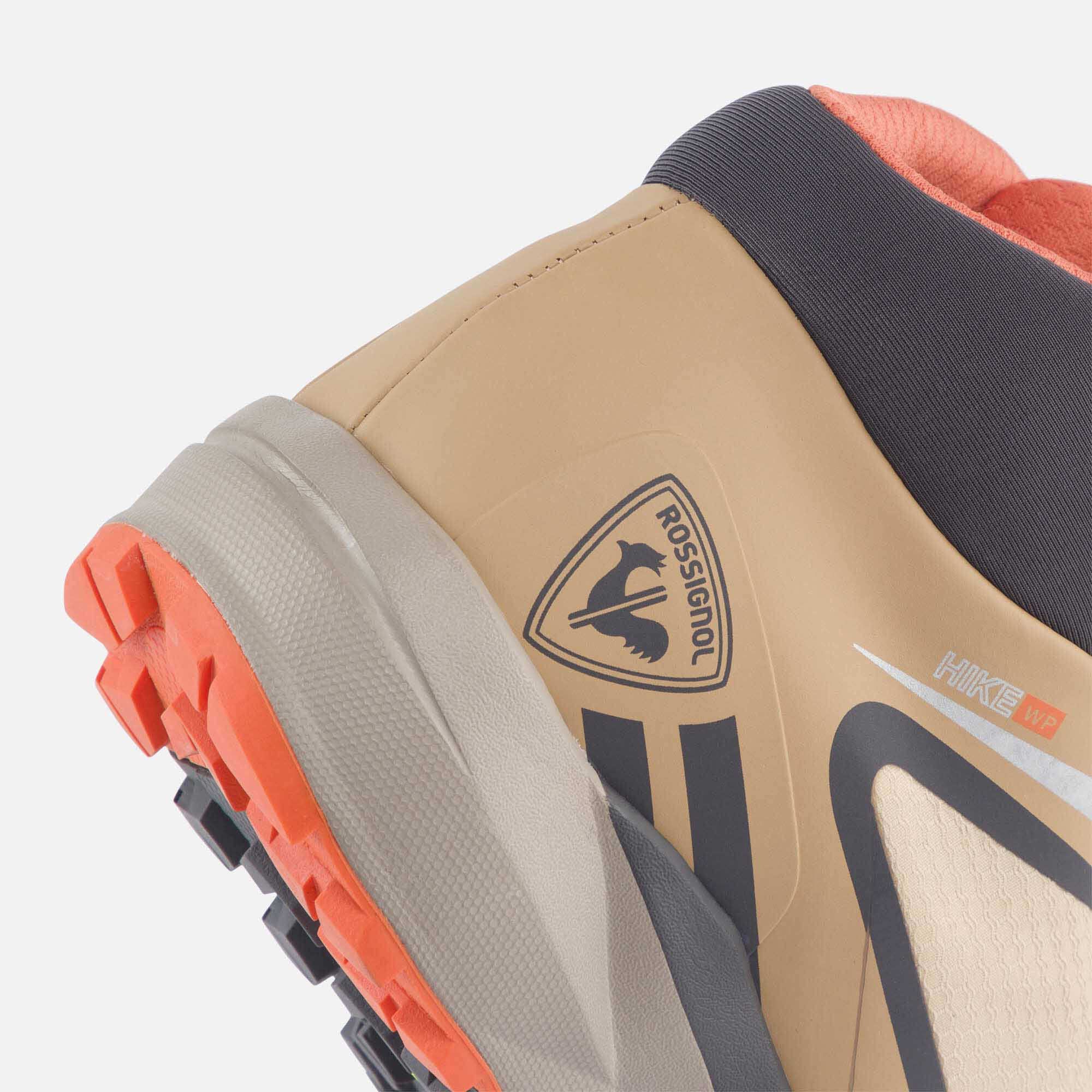 Chaussures de randonnée imperméables camel femme