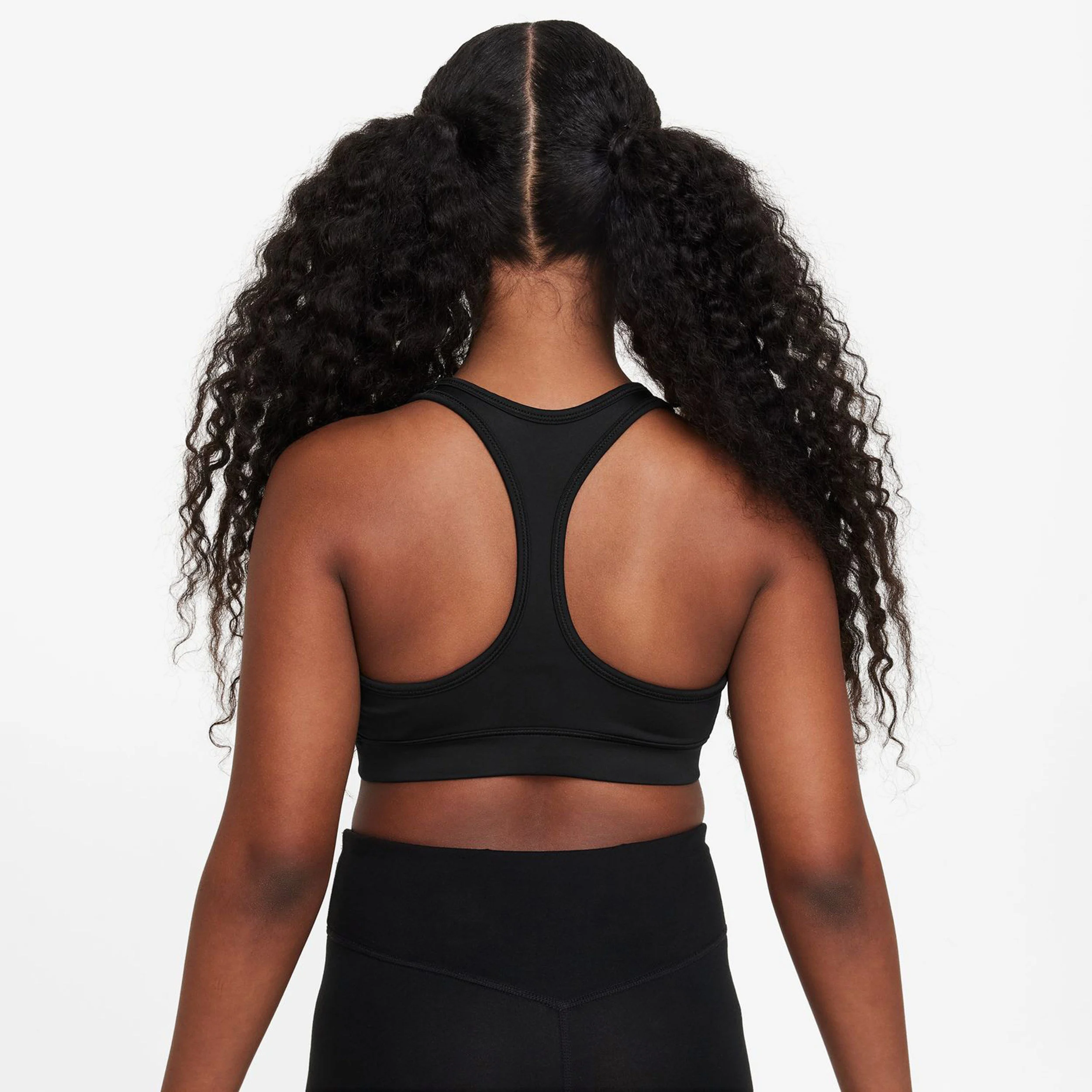Dri-Fit Swoosh Sport-BH Mädchen - Schwarz