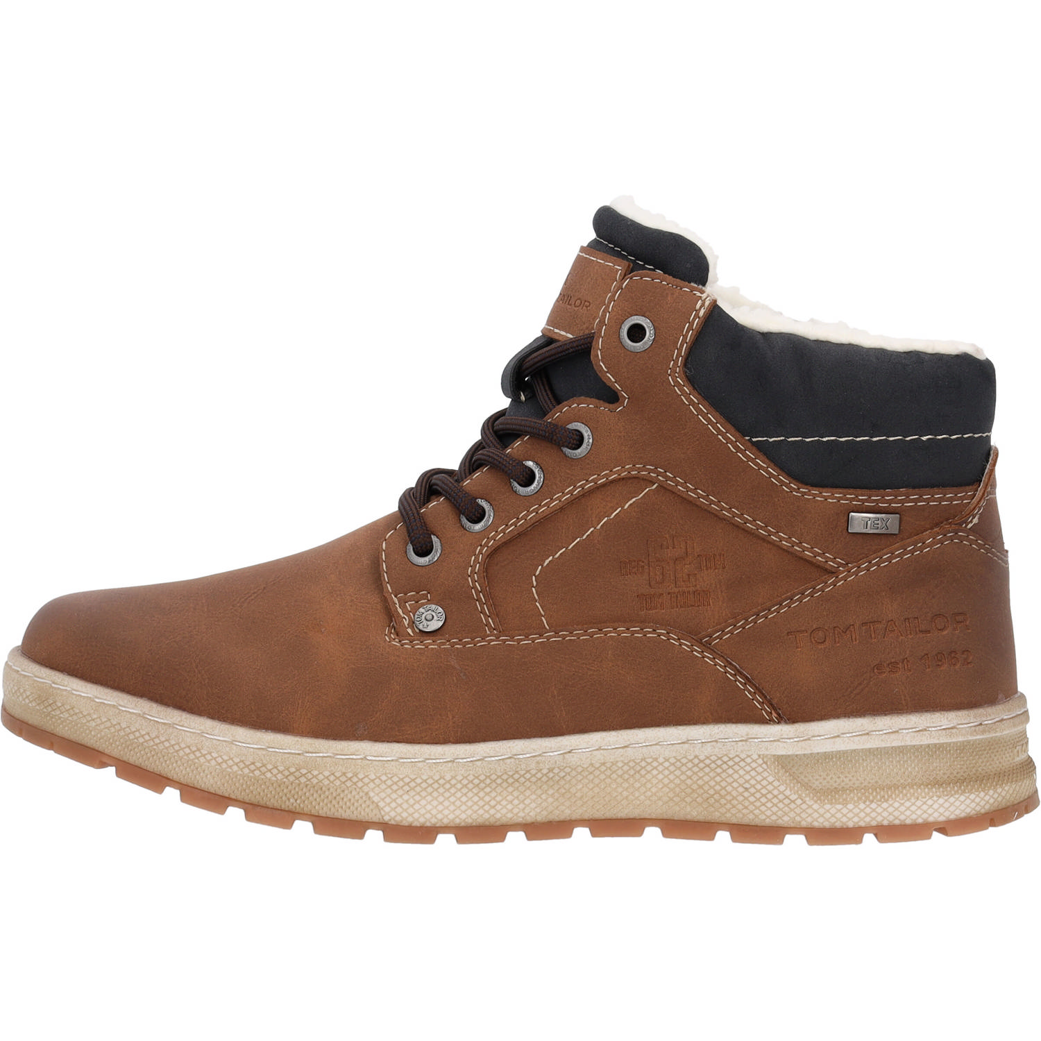 Tom Tailor 4280160, Stiefel, Herren, Braun (Cognac)