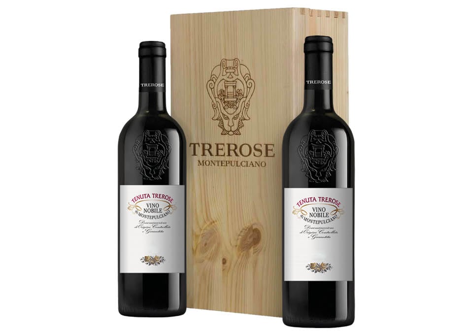 Nobile di Montepulciano DOCG Trerose 2 bouteilles de 0,75 ℓ, Caisse...
