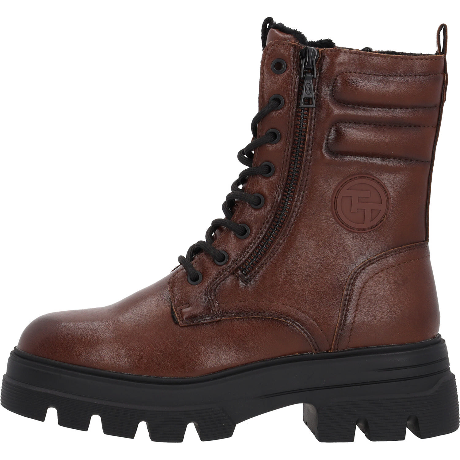 Tom Tailor 6390870, Stiefeletten, Damen, Braun (Brandy)
