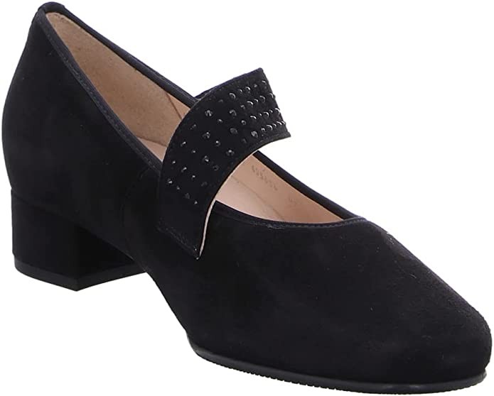 HASSIA Komfort Pumps schwarz Cordoba