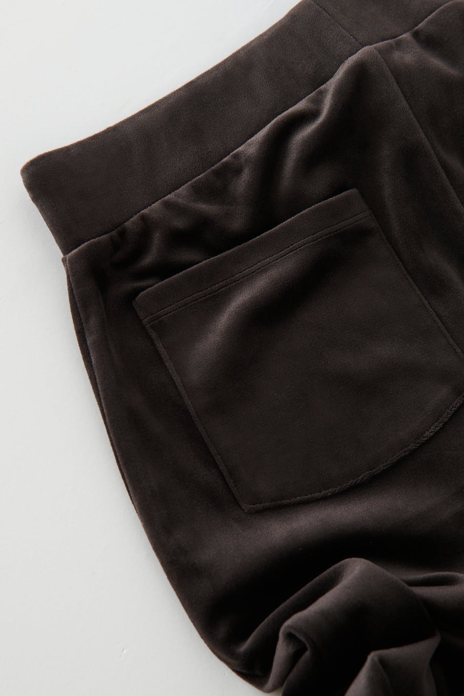 Velour trousers