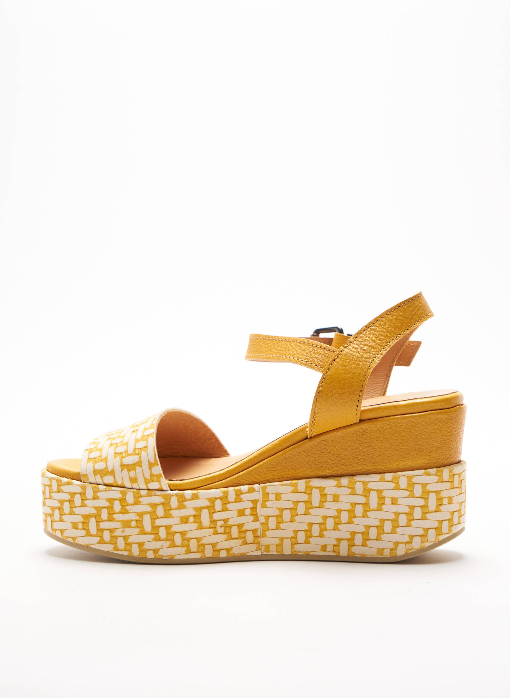 Minka Design Sandales Nu Pieds Femme couleur jaune