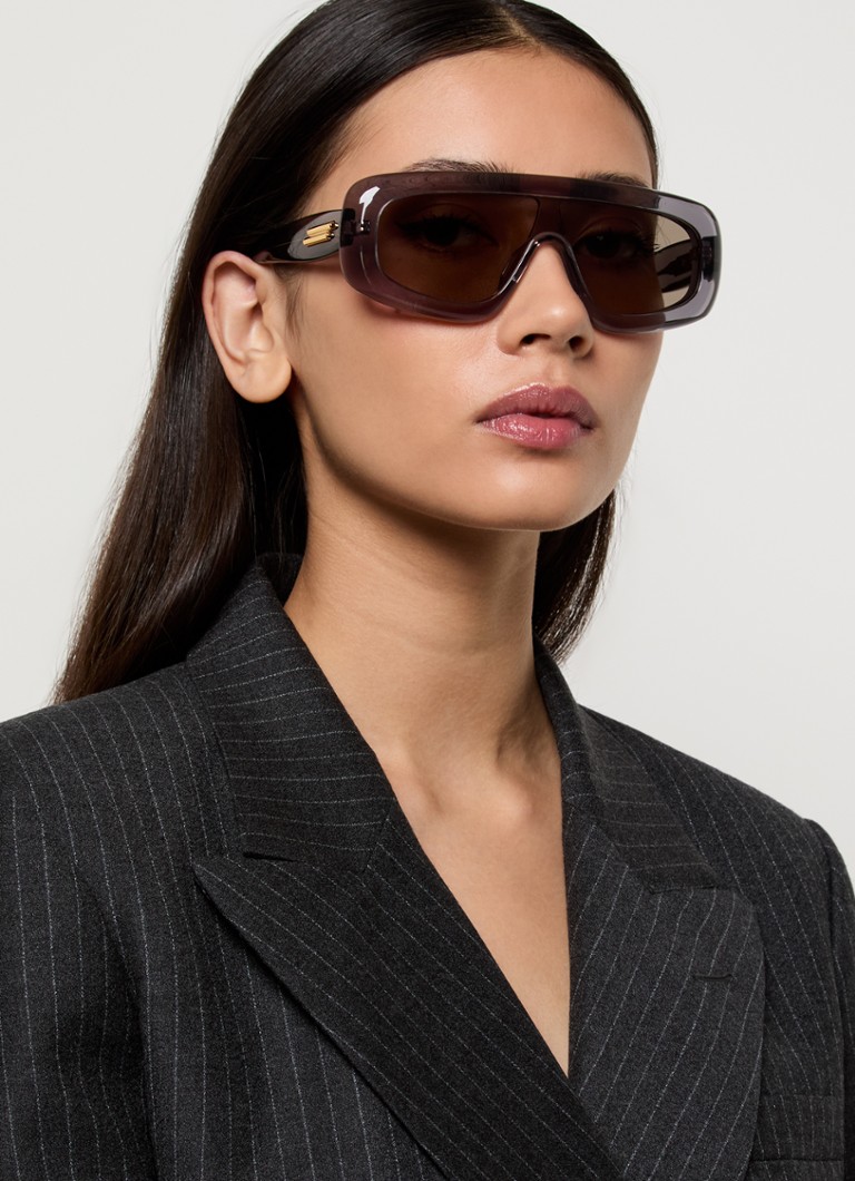 Okulary przeciwsłoneczne Bottega Veneta Shield BV1281S