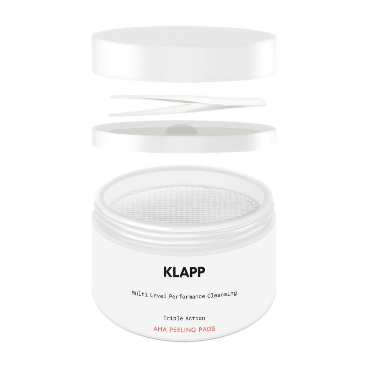 Klapp Multi Level Performance Cleansing Aha Peeling Pads