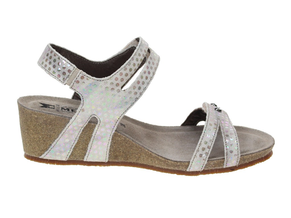 MEPHISTO Keilsandalen beige