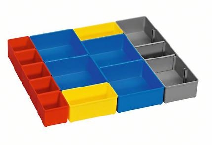 Bosch Blue Accessories 1600A001S5 i-BOXX 53 innsatsbokssett 12 deler