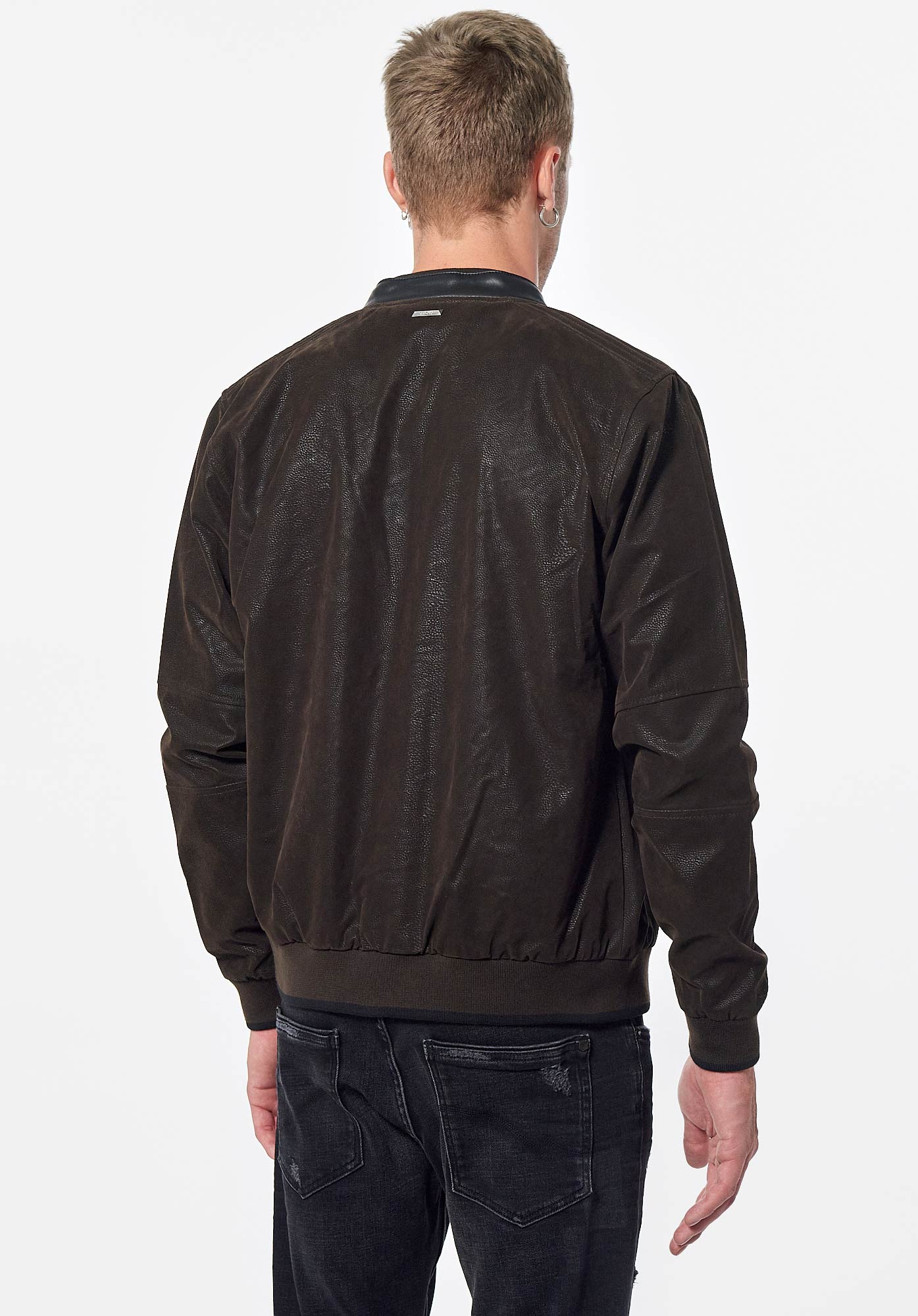 SIGO   Blouson marron Homme