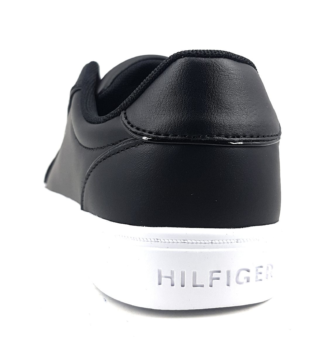 Tommy Hilfiger Signature Piping Sneaker FW0FW06870 Schwarz 0GM black/ patent