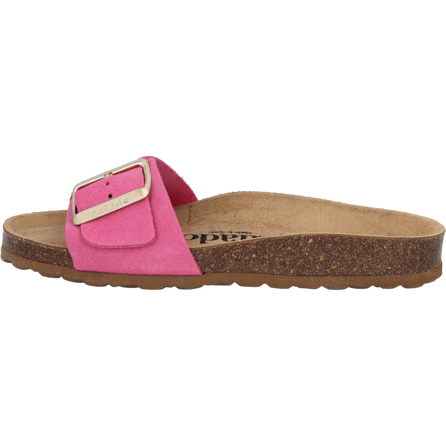 Palado Malta EGS Suede Premium Leather, Pantoletten, Damen, Pink