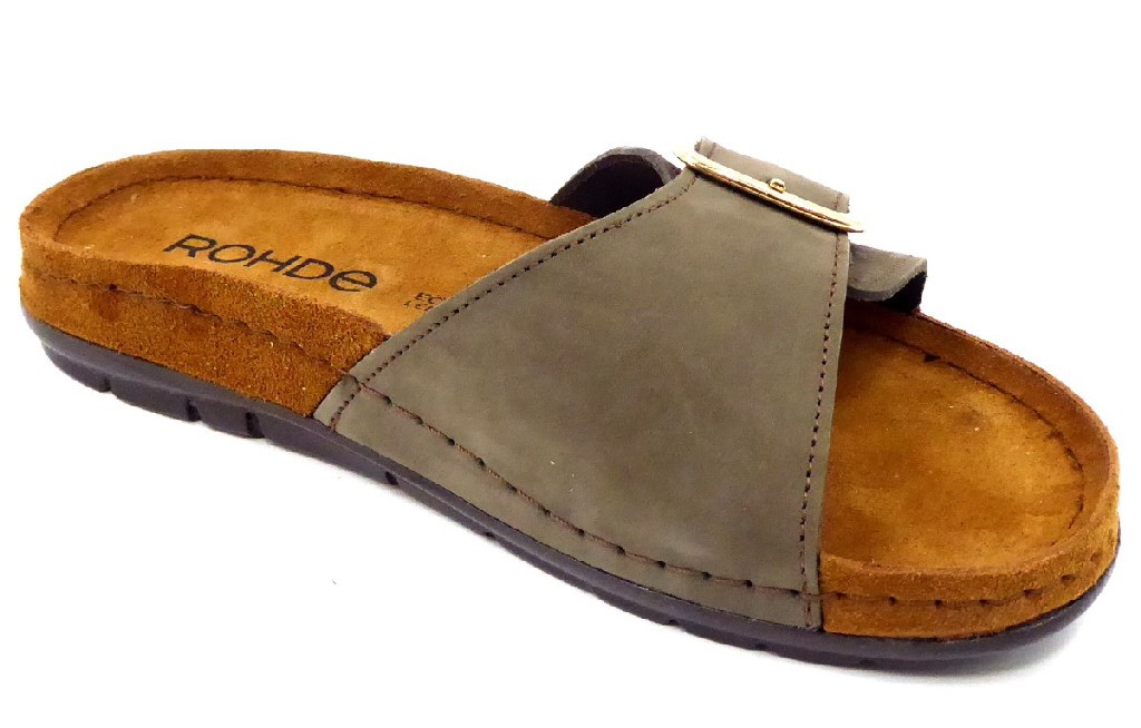 ROHDE Komfort Sandalen grün Rodigo