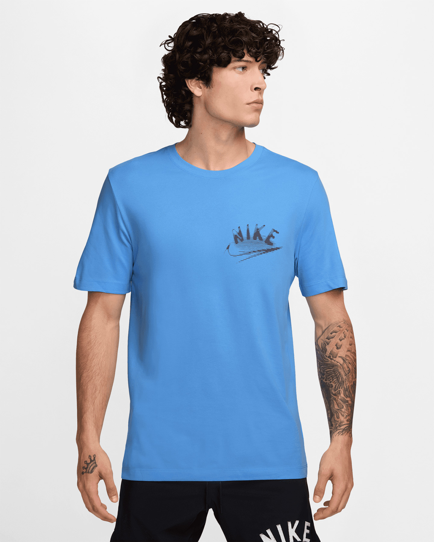 Tréningové tričko Nike Dri Fit Big Logo M HJ3609-412