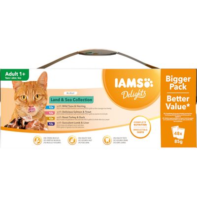 IAMS Delights Adult Land & Sea Mix
