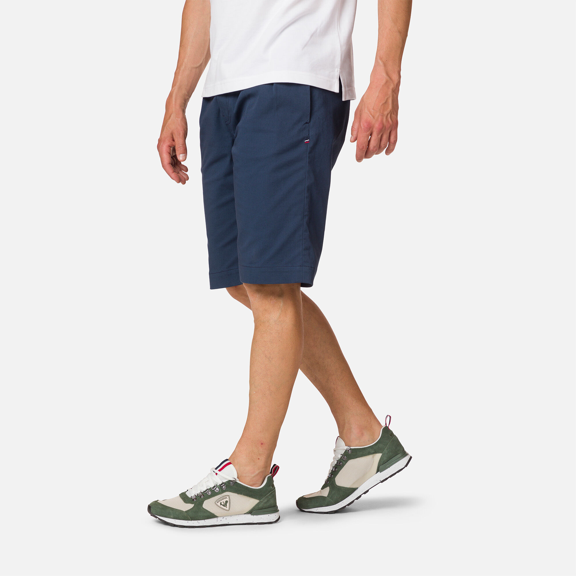Short chino en coton bio homme