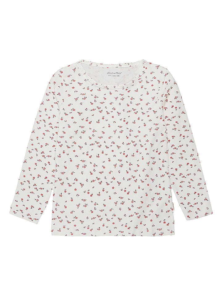Minymo 2er-Set: Longsleeves in Rosa/ Creme günstig kaufen 80