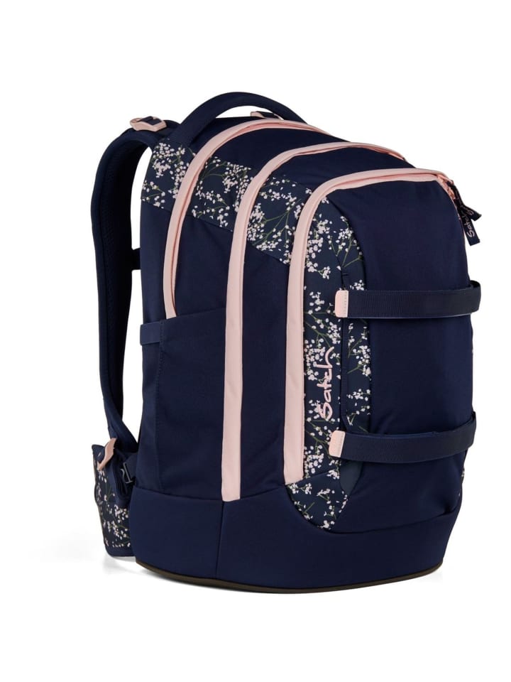 Satch Pack Schulrucksack Bloomy Breeze 2025 in blau günstig kaufen onesize