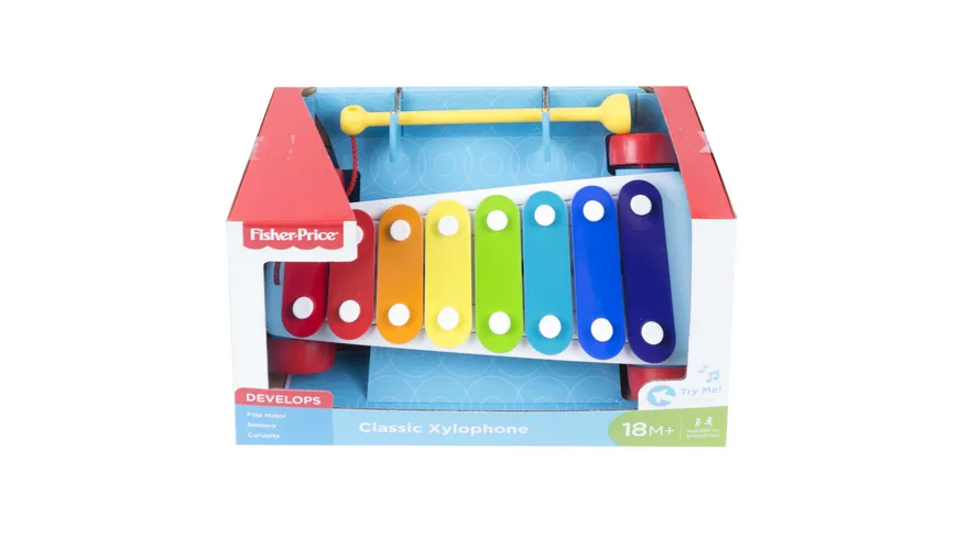 Fisher-Price Xylophon zum Ziehen, ab 18 Monaten