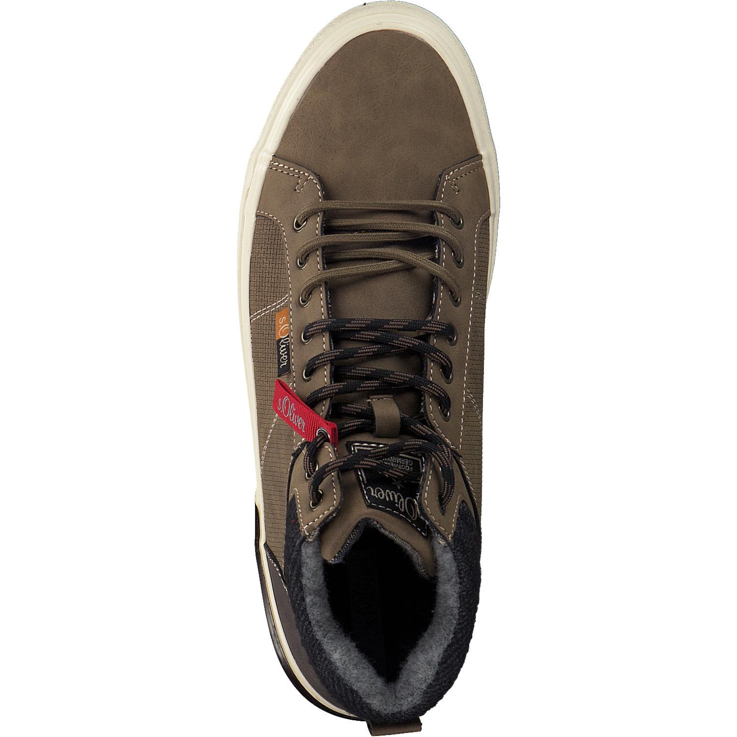 s. Oliver 15224, Sneakers High, Herren, brown
