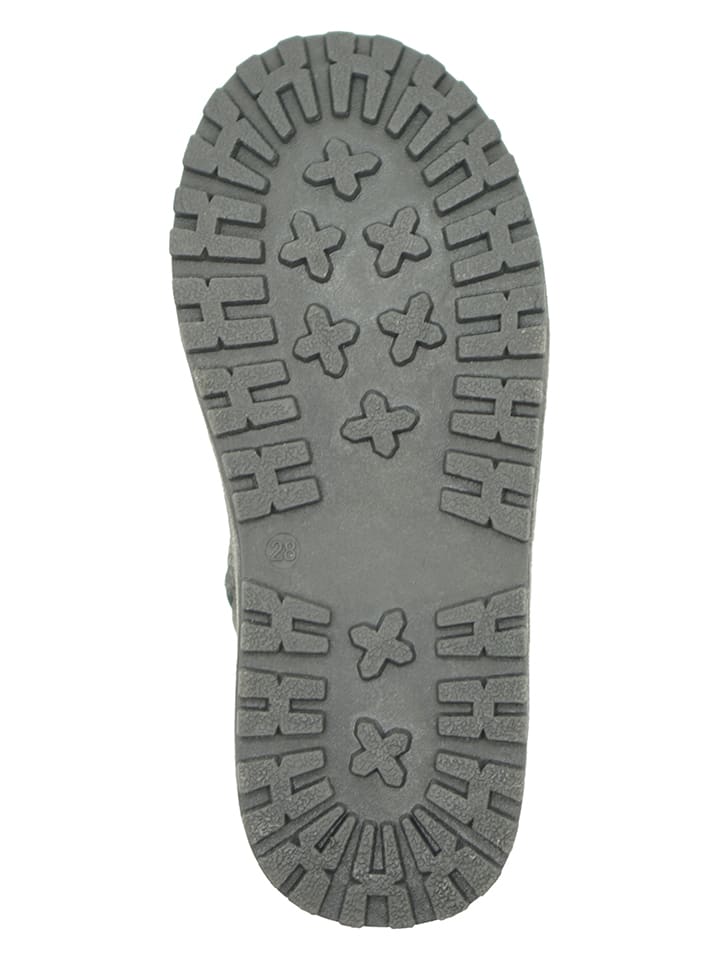 lamino Leder-Boots in Grau günstig kaufen