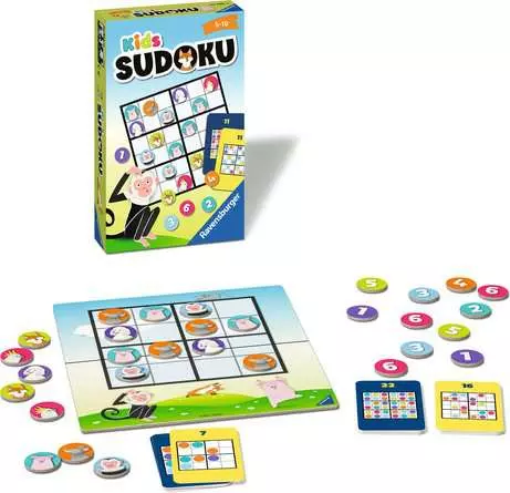 Kids Sudoku - Reisespiel ab 5 Jahren
