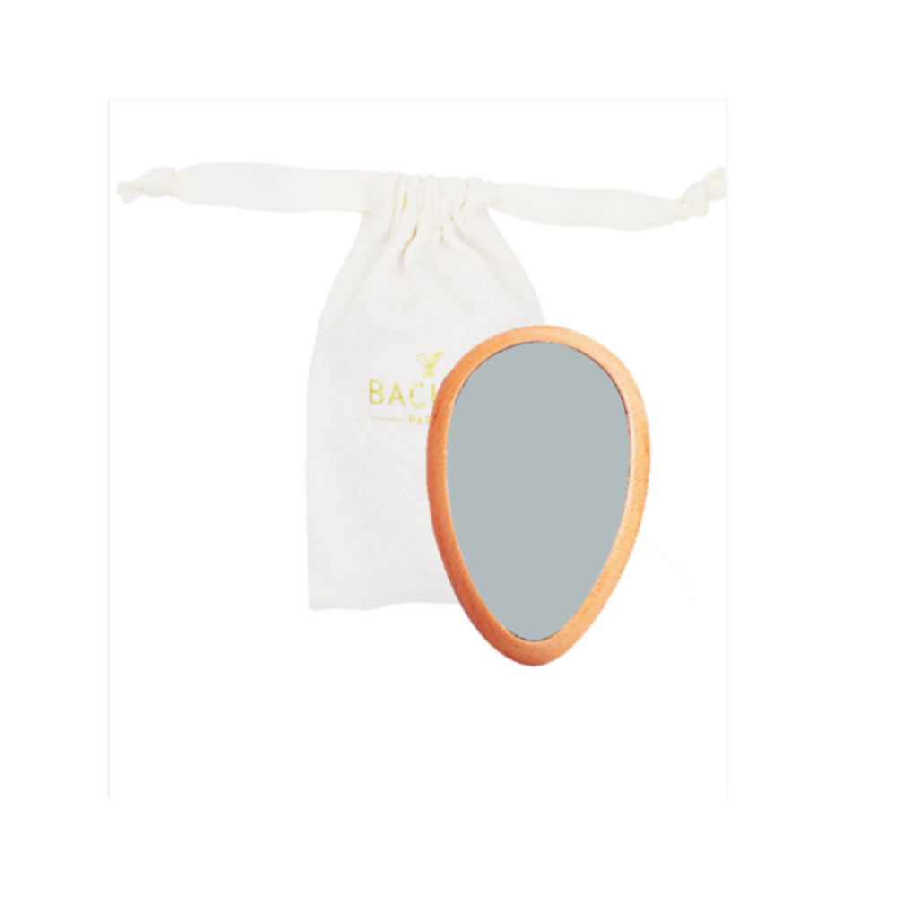 Bachca Miroir à main + pochette Accessoire de beauté