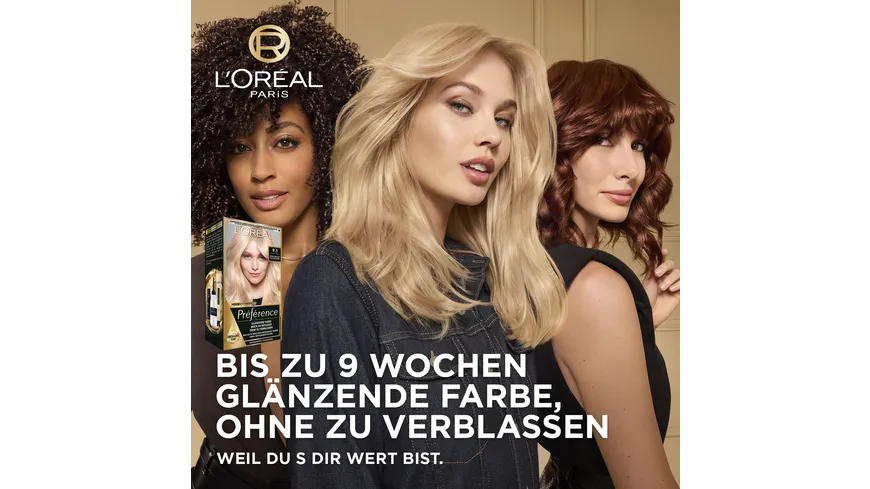 L'Oréal Préférence Permanente Haarfarbe 4 - Thahiti Naturbraun