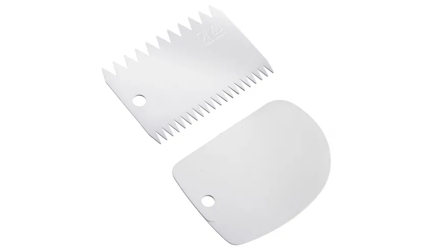 WESTMARK Schaber- und Kuchengarnierer-Set weiß